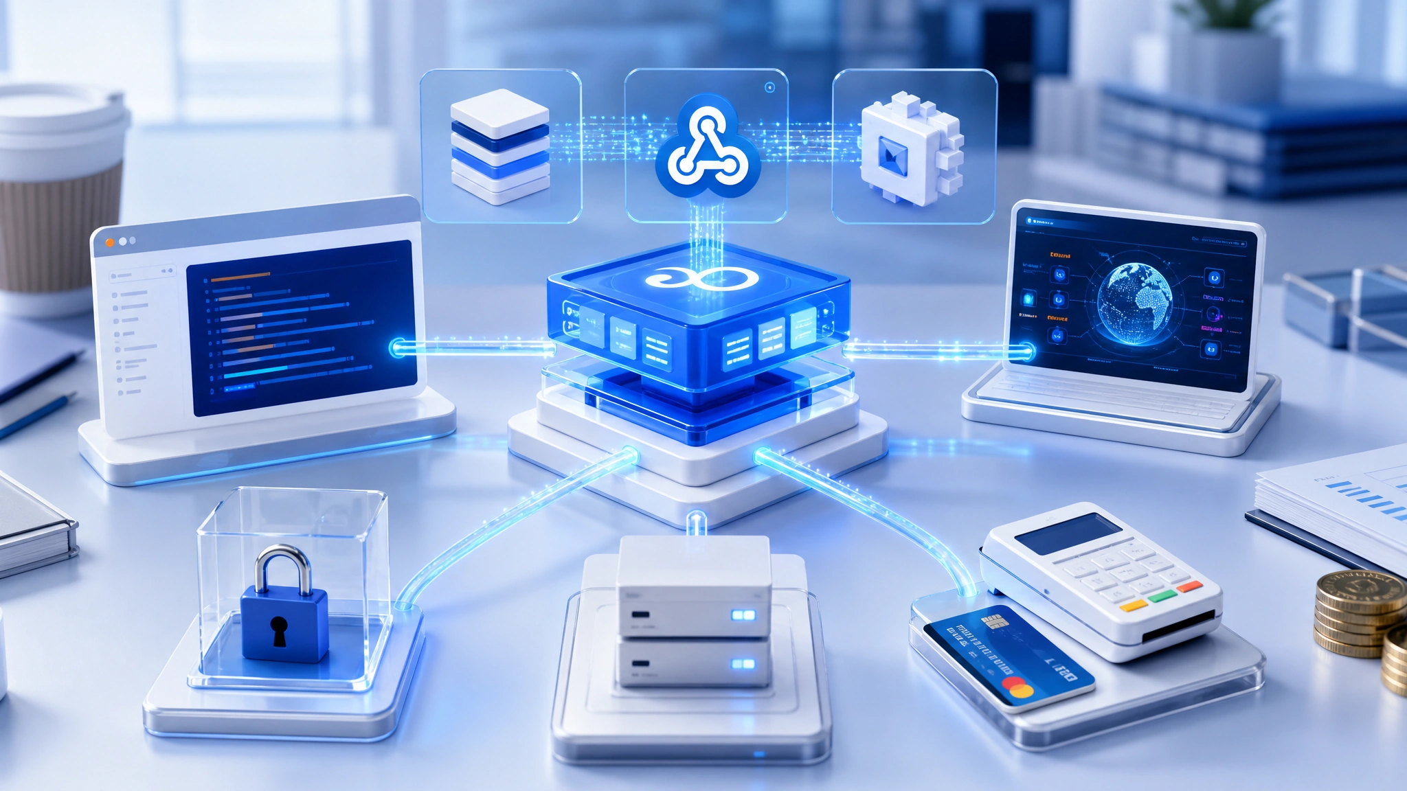商福通开放平台 API 接入流程示意图